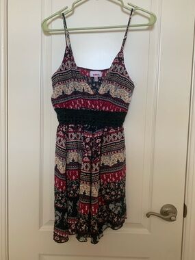NWT Bongo Boho Crochet Waist Romper - Juniors Size S (3-5)
